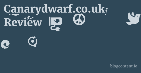 Canarydwarf.co.uk Review 1 by Partners