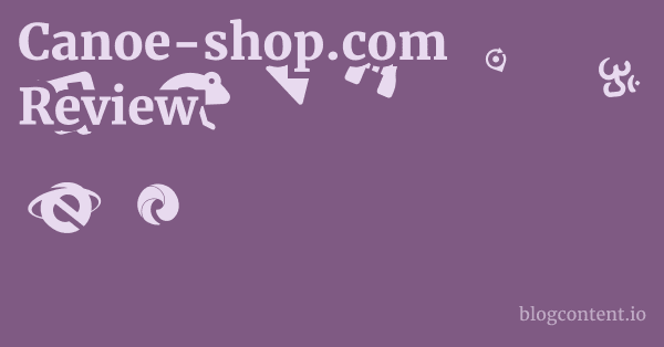 Canoe-shop.com Review 1 by Partners