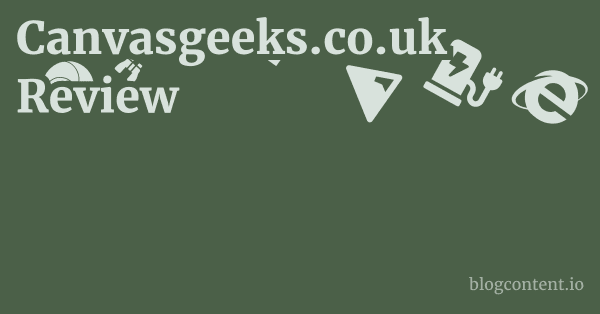 Canvasgeeks.co.uk Review 1 by Partners