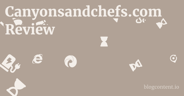 Canyonsandchefs.com Review 1 by Partners