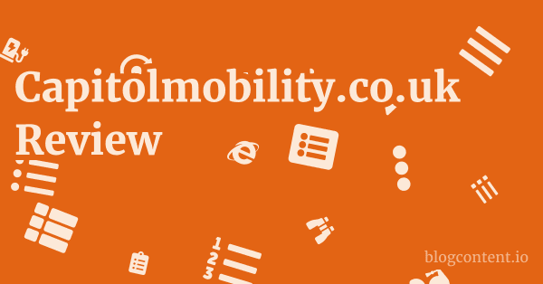 Capitolmobility.co.uk Review 1 by Partners