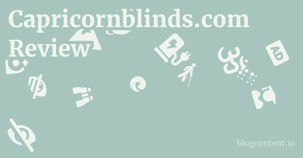 Capricornblinds.com Review 1 by Partners