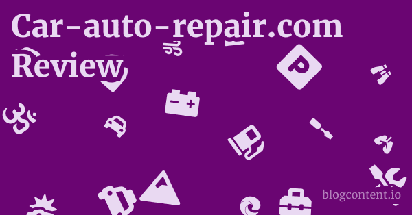 Car-auto-repair.com Review 1 by Partners