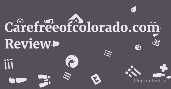 Carefreeofcolorado.com Review 1 by Partners
