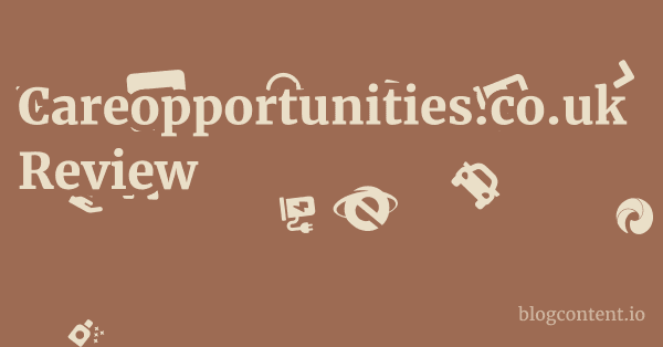 Careopportunities.co.uk Review