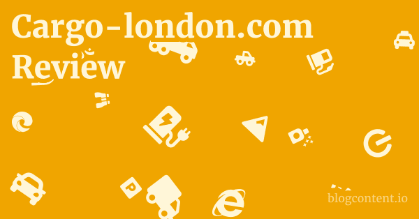 Cargo-london.com Review 1 by Partners