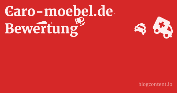 Caro-moebel.de Bewertung 1 by Partners