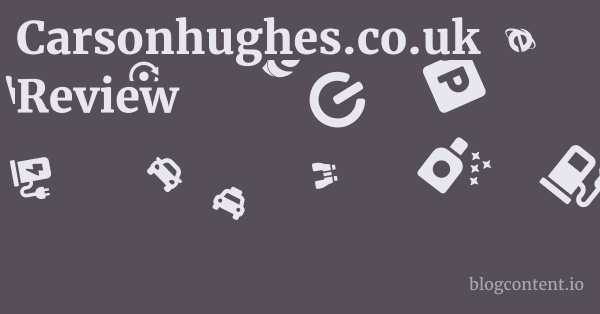 Carsonhughes.co.uk Review