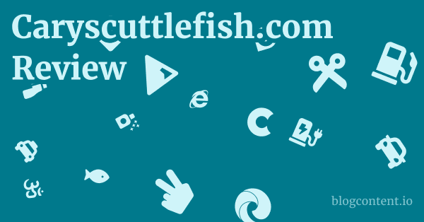 Caryscuttlefish.com Review 1 by Partners