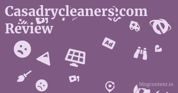Casadrycleaners.com Review 1 by Partners