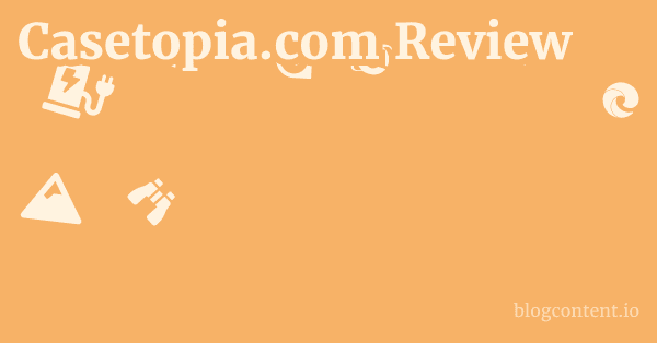 Casetopia.com Review 1 by Partners