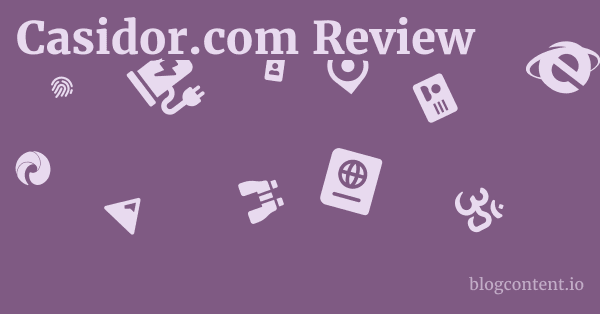 Casidor.com Review 1 by Partners