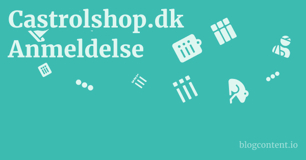 Castrolshop.dk Anmeldelse 1 by Partners