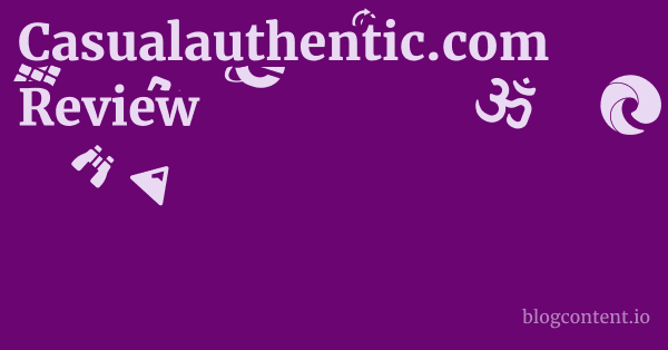 Casualauthentic.com Review 1 by Partners