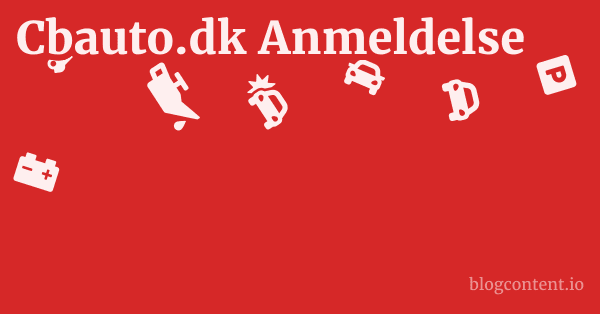 Cbauto.dk Anmeldelse 1 by Partners