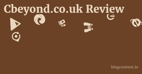 Cbeyond.co.uk Review 1 by Partners