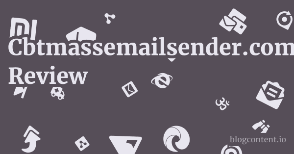 Cbtmassemailsender.com Review 1 by Partners