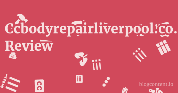 Ccbodyrepairliverpool.co.uk Review 1 by Partners