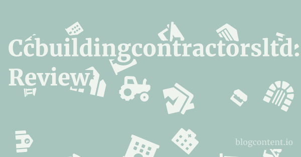 Ccbuildingcontractorsltd.co.uk Review 1 by Partners