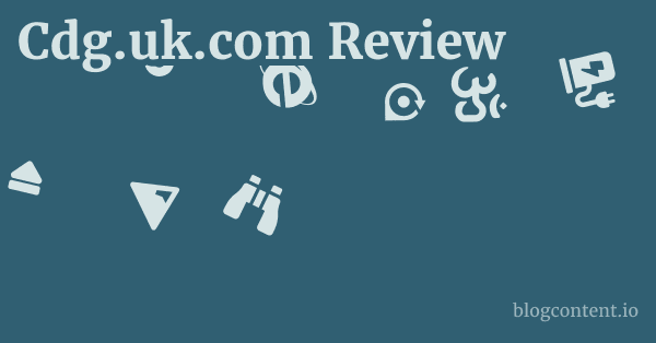 Cdg.uk.com Review 1 by Partners