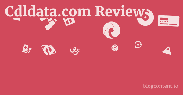 Cdldata.com Review 1 by Partners