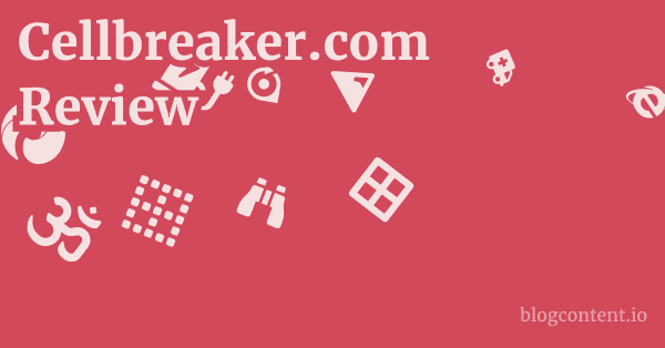 Cellbreaker.com Review 1 by Partners
