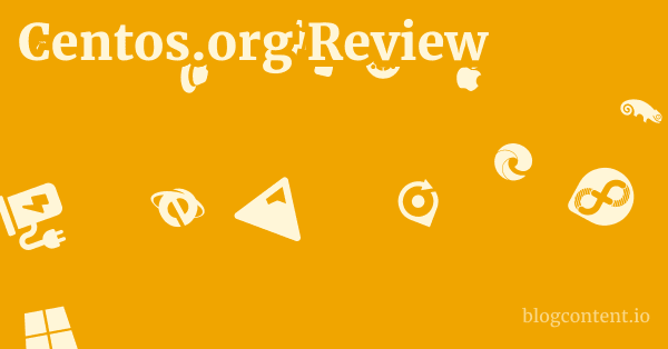 Centos.org Review 1 by Partners