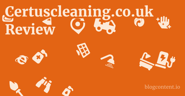 Certuscleaning.co.uk Review 1 by Partners