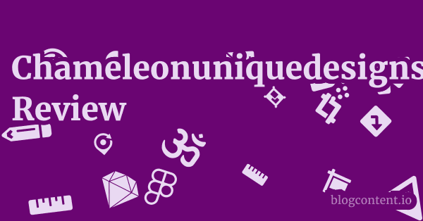 Chameleonuniquedesigns.com Review 1 by Partners