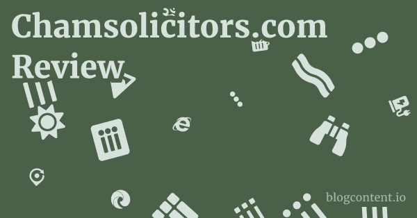 Chamsolicitors.com Review 1 by Partners