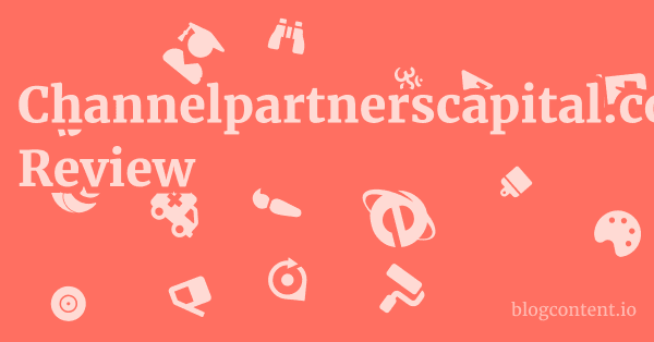 Channelpartnerscapital.com Review 1 by Partners