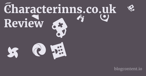 Characterinns.co.uk Review 1 by Partners