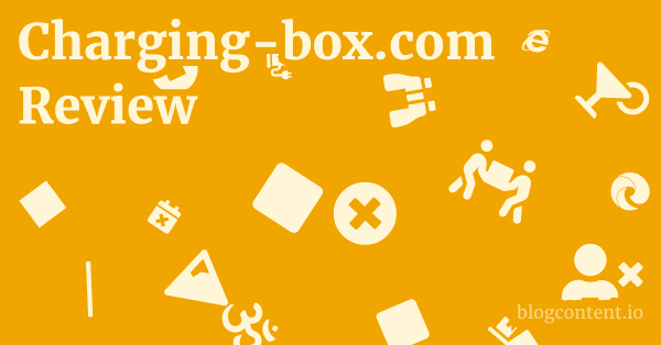 Charging-box.com Review 1 by Partners