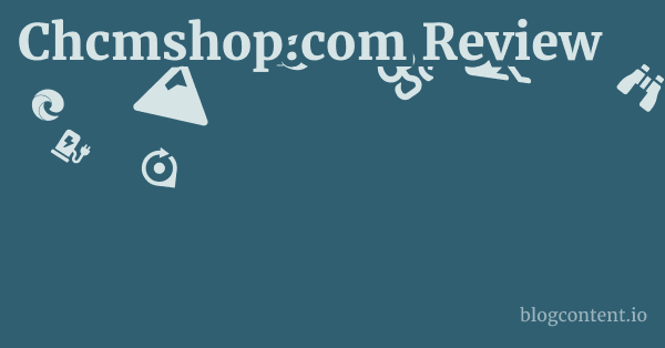 Chcmshop.com Review 1 by Partners