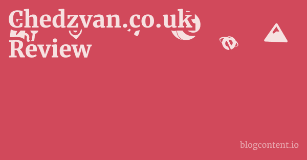 Chedzvan.co.uk Review 1 by Partners