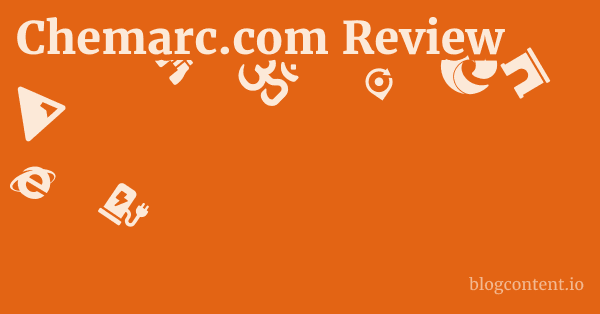 Chemarc.com Review 1 by Partners