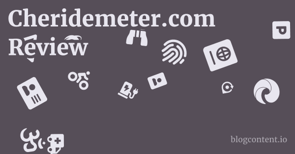 Cheridemeter.com Review 1 by Partners