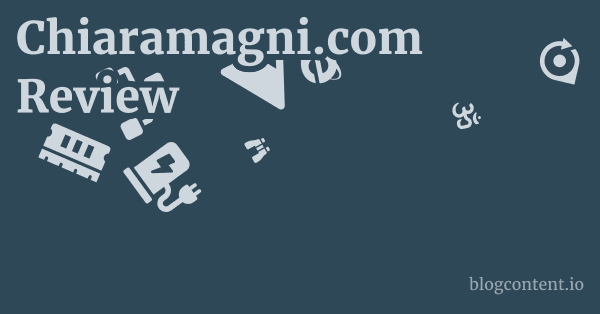 Chiaramagni.com Review 1 by Partners