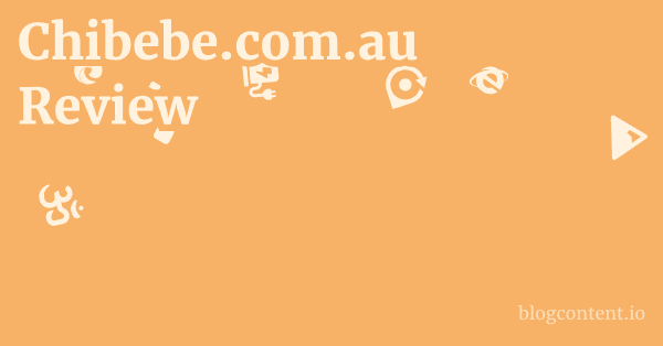Chibebe.com.au Review 1 by Partners