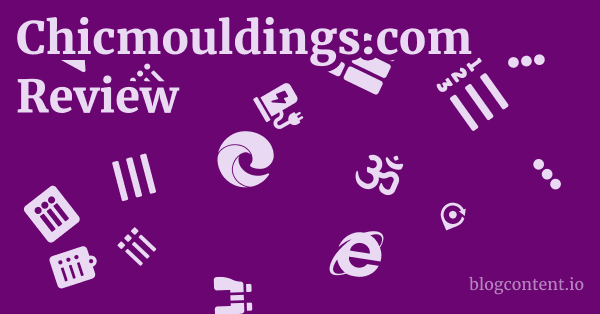 Chicmouldings.com Review 1 by Partners