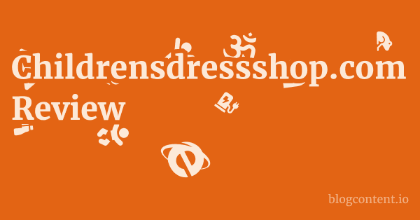 Childrensdressshop.com Review 1 by Partners