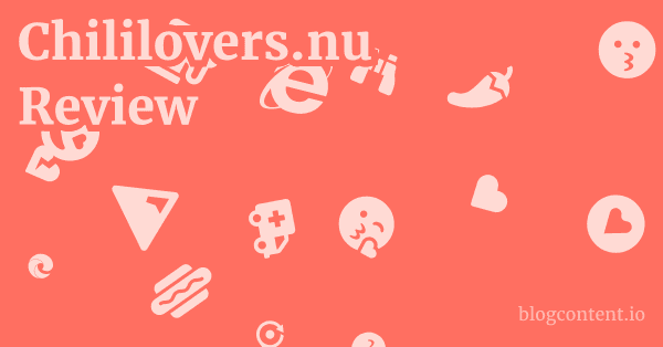 Chililovers.nu Review 1 by Partners
