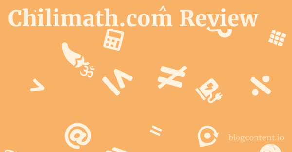 Chilimath.com Review 1 by Partners