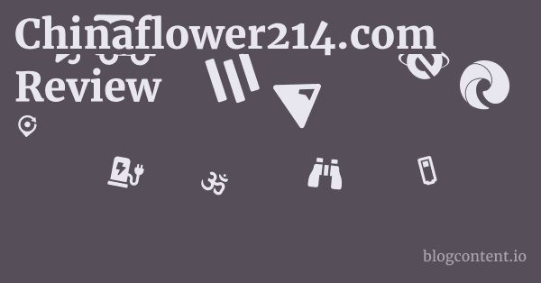 Chinaflower214.com Review 1 by Partners