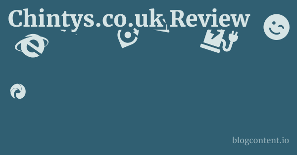 Chintys.co.uk Review 1 by Partners