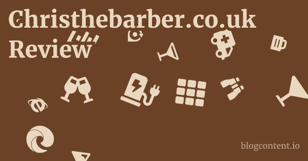 Christhebarber.co.uk Review 1 by Partners