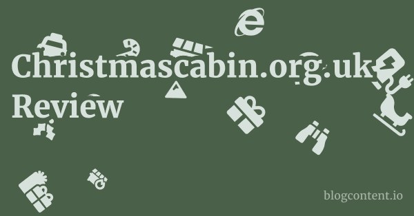 Christmascabin.org.uk Review 1 by Partners