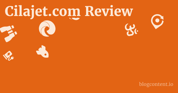 Cilajet.com Review 1 by Partners