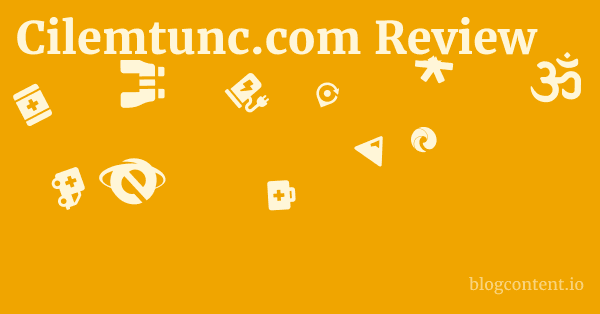 Cilemtunc.com Review 1 by Partners