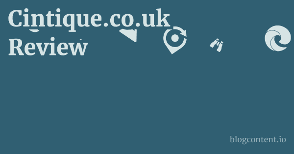 Cintique.co.uk Review 1 by Partners